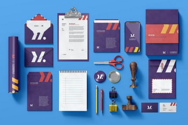 Download 110+ Stationery and Branding Mockups PSD Templates - Templatefor