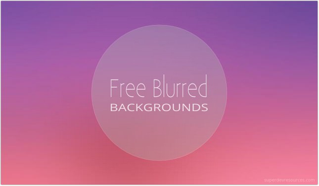 10 Free High-Resolution Blurred Backgrounds