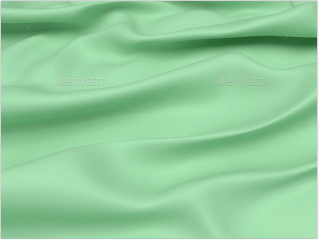 Abstract Texture, Green Silk