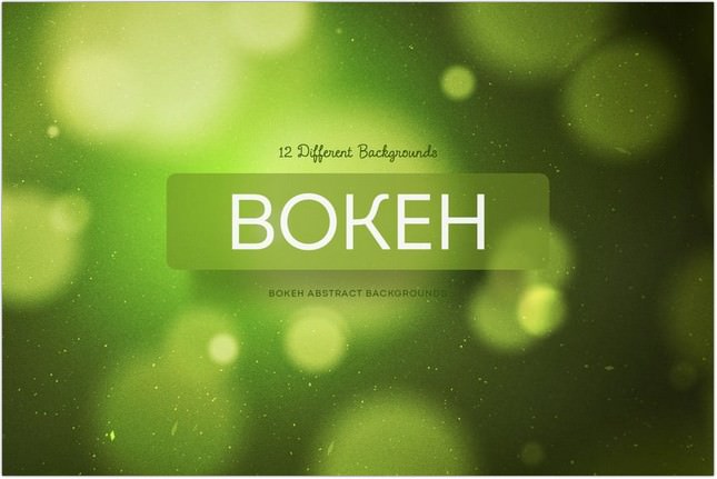 Bokeh Abstract Backgrounds