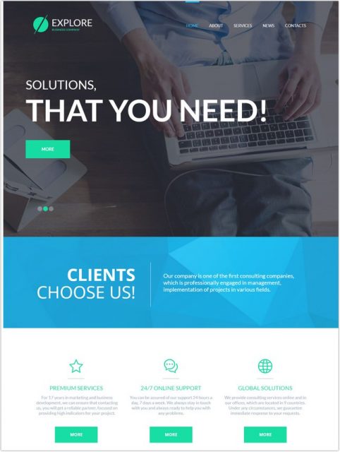 21+ Best Corporate Php Templates & Themes 2018 - Templatefor