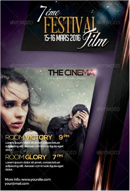 17+ Best Film Festival Flyer / Poster Templates And Designs – PSD, AI ...