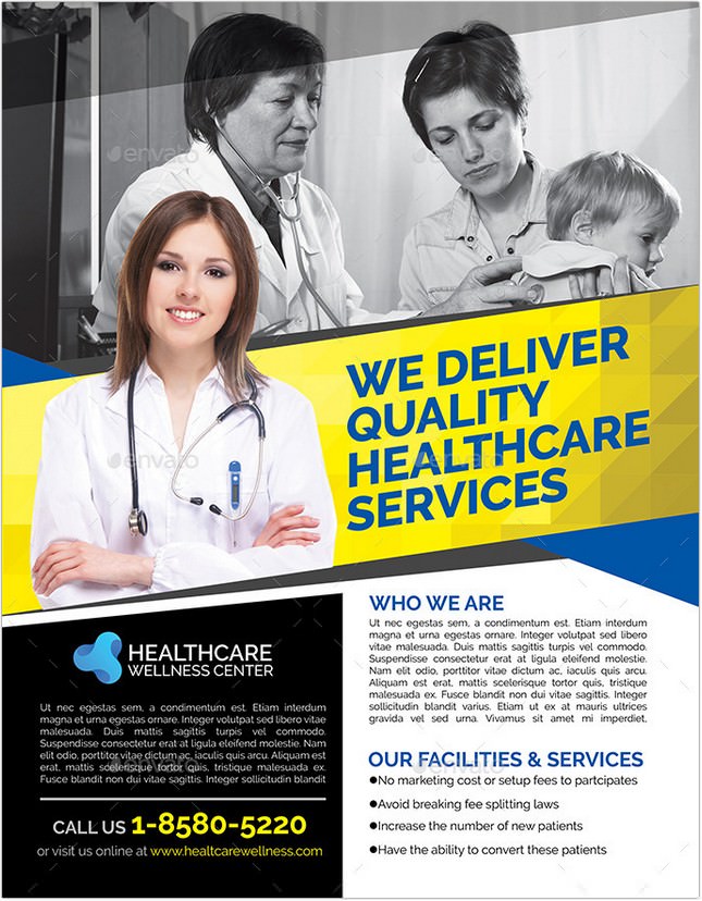 Healthcare Wellness Flyer