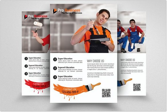 20 Eye Catching Contractor Flyer Templates Designs 2018 Templatefor