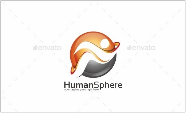 Human Sphere People - Logo Template