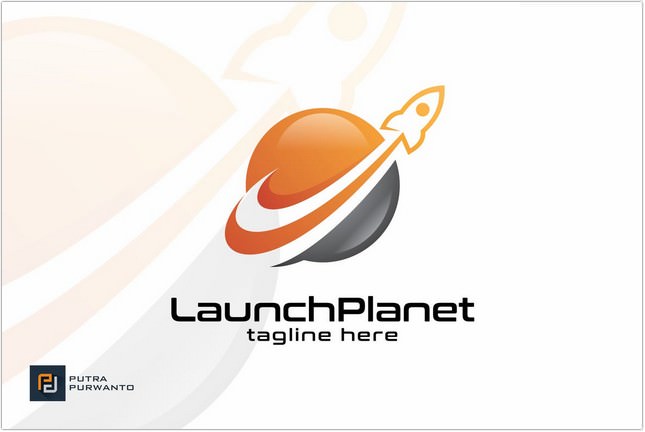 Launch Planet - Logo Template