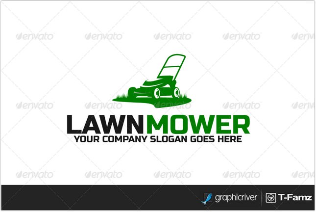 Lawn Mower Logo Templates