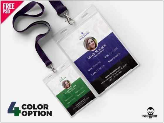 25+ Top Vertical ID Card Templates & Designs – PSD, AI, EPS - Templatefor