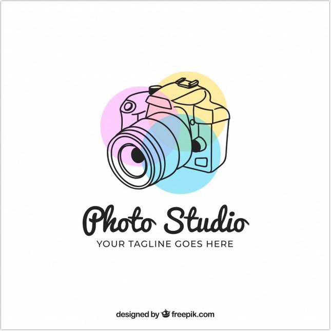 Photography Logo With Side View