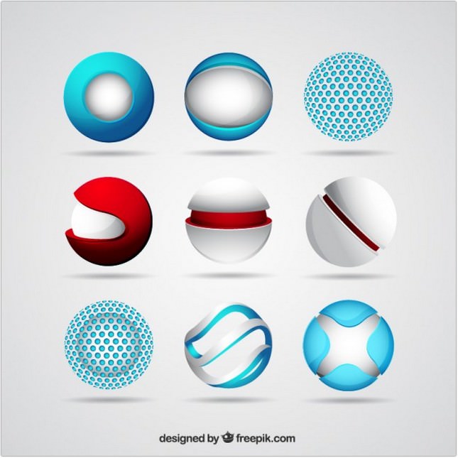 Sphere Logos Vector