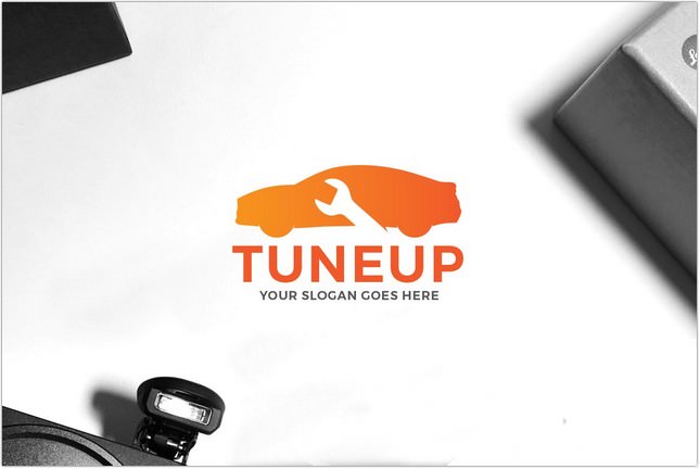 Tune Up Service Logo