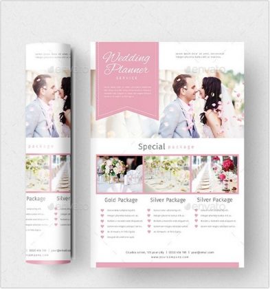22+ Awesome Wedding Planner Flyer Template & Designs - PSD, AI ...