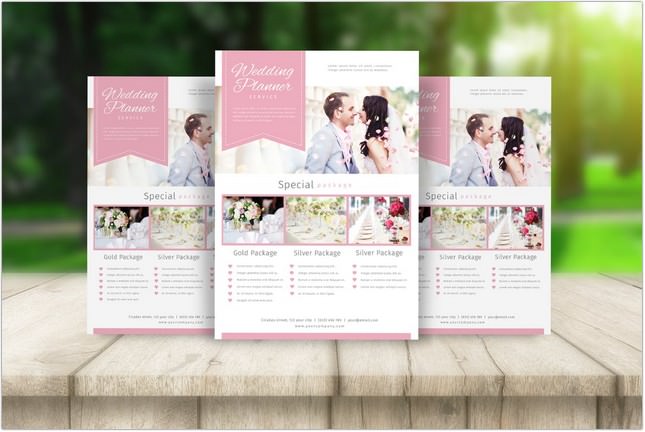 22+ Awesome Wedding Planner Flyer Template & Designs - PSD, AI ...