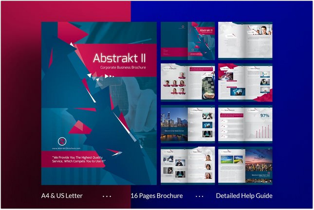 21+ Best Abstract Brochure Templates & Designs – PSD, AI Format ...
