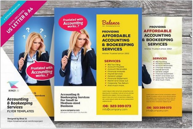 20+ Best Accounting Firm Flyer Templates & Designs 2018 - Templatefor