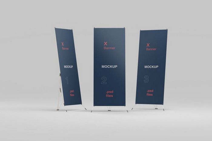 Banner Mockup Set