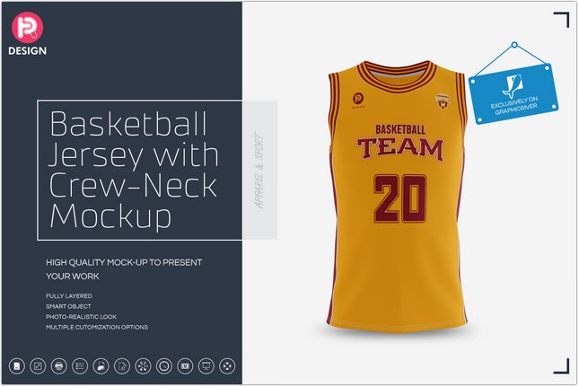 35+ Awesome Jersey Mockup PSD Templates 2020 - Templatefor