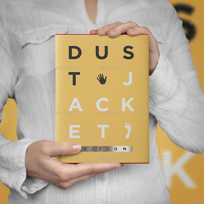 Book Mock-Up Dust Jacket Edition