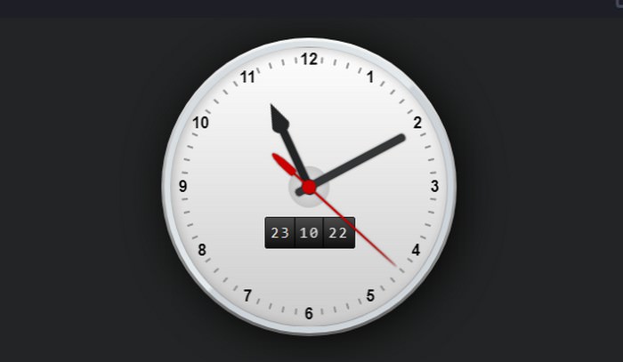 30+ Creative Clocks Created With CSS 2021 - Templatefor