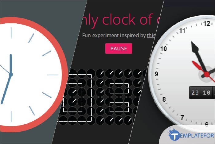 Clocks with CSS