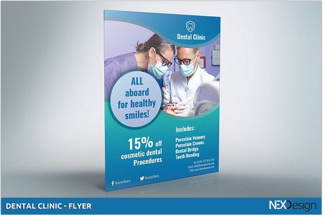 23 Creative Clinic Flyer Templates Designs Psd Ai Format Templatefor