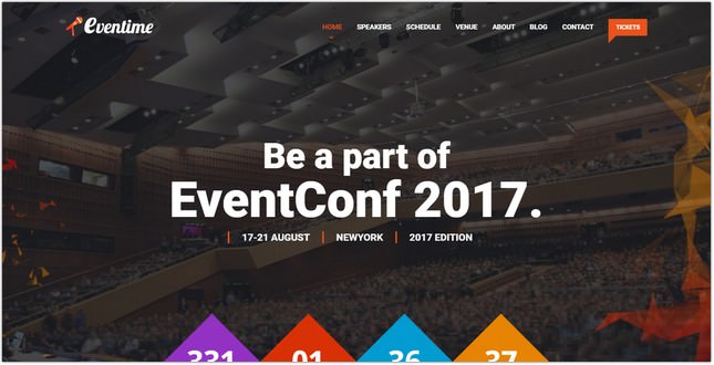Conference & Event HTML Template