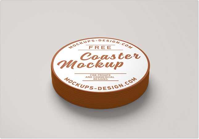 28 Best Coaster Mockups Designs Templates Templatefor