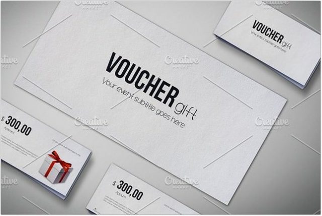 Download 40 Best Voucher Mockup Design Templates 2020 Templatefor