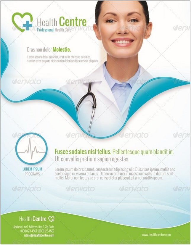 Health And Wellness Flyer Template