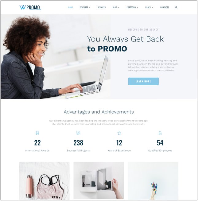 Advertising Agency Multipage HTML5 Website Template
