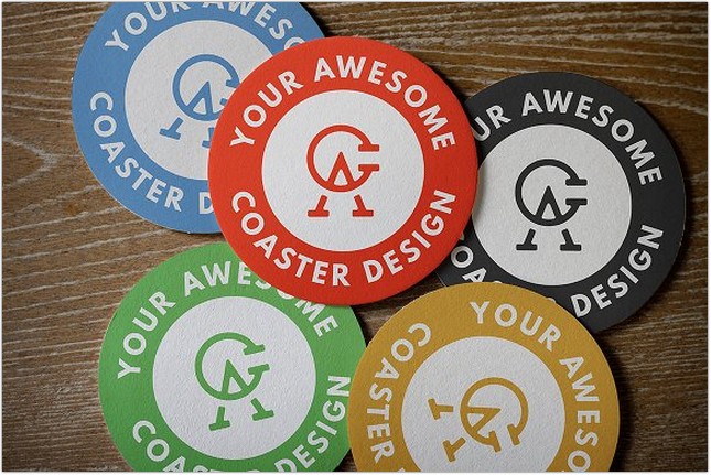 Download 28+ Best Coaster Mockups Designs & Templates - Templatefor