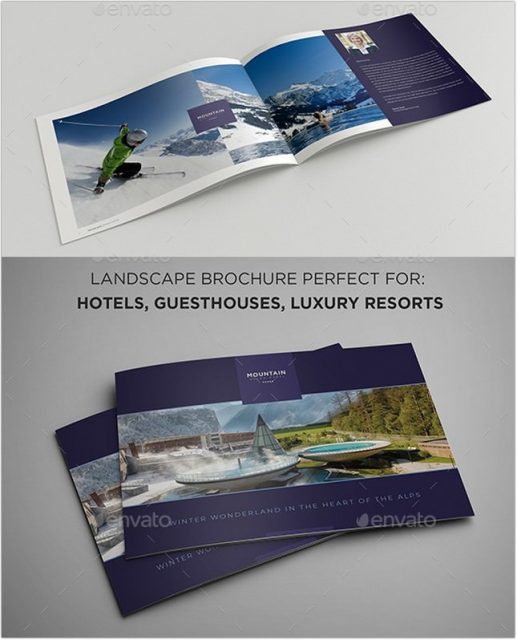 Ski Resort Brochure