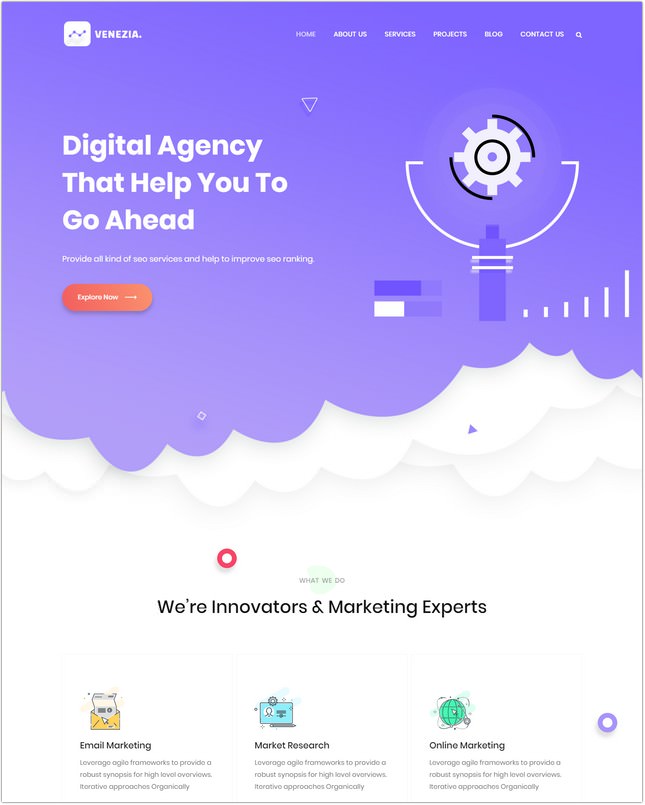 Digital Agency HTML5 Template