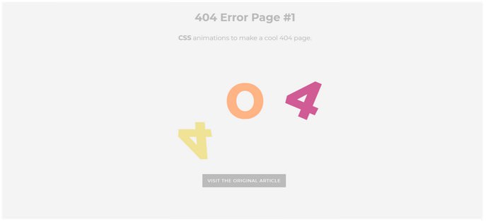 404 Error Example #1