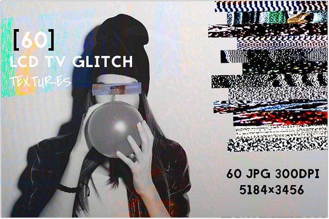 TV Glitch Textures