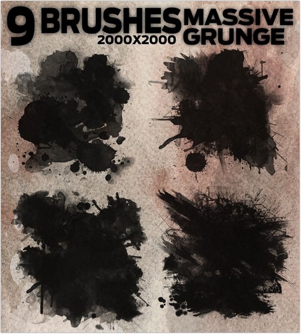  Grunge Brushes 