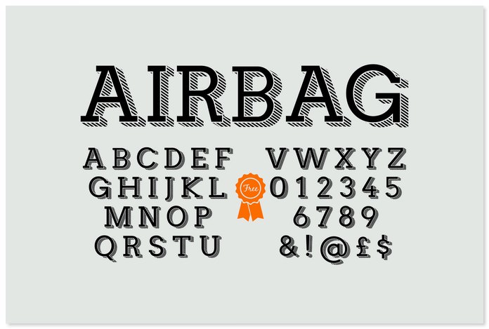 Airbag Font
