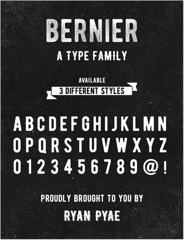 Bernier Free Font