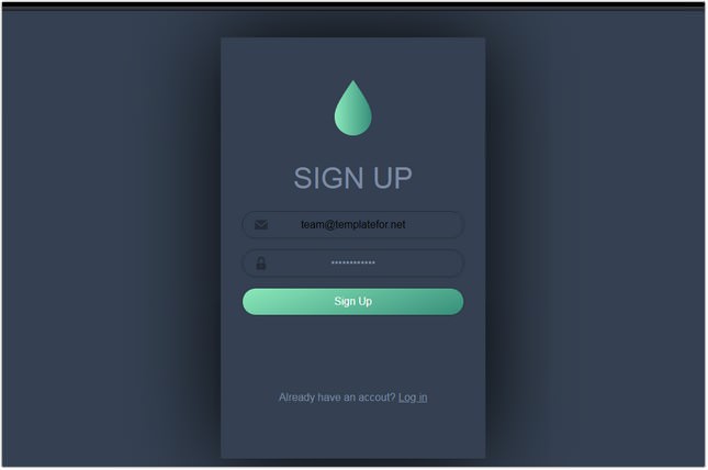Daily UI  #001 - Sign Up