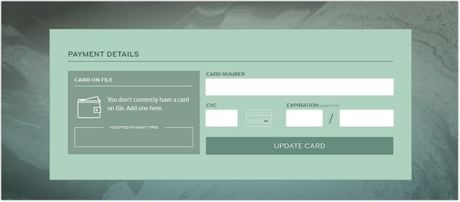 Daily UI 002 - Credit Card