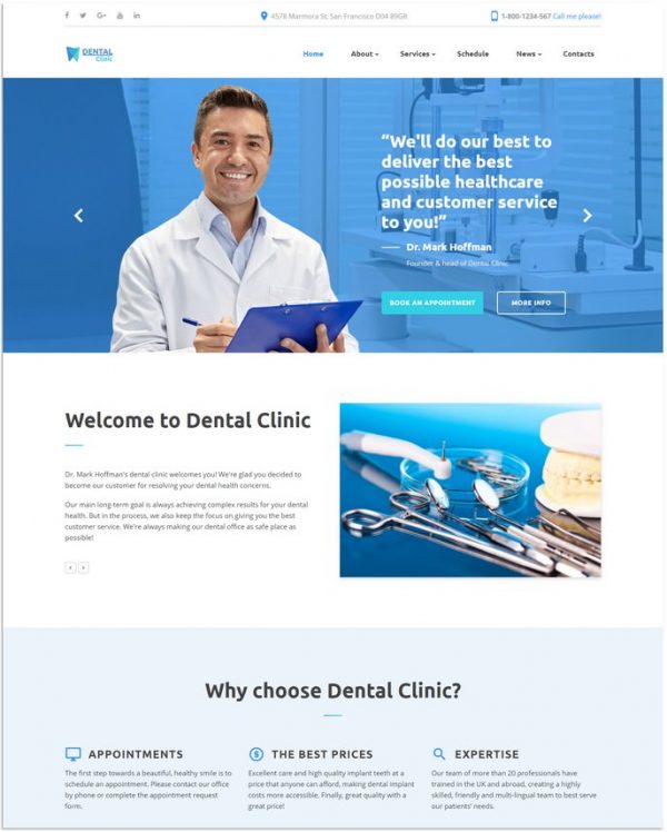 25-best-medical-clinic-website-templates-themes-2018-templatefor