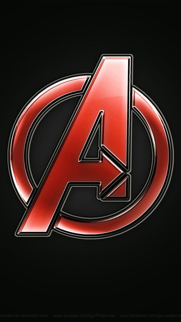 1080 × 1920 Avengers Logo iPhone HD wallpapers
