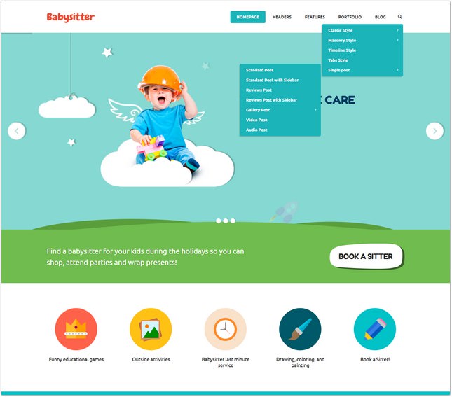 KidsCare - Multi-Purpose Children Site Template