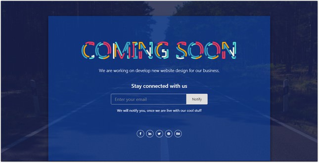 25+ Best Coming Soon Bootstrap Template & Themes 2018 | Templatefor