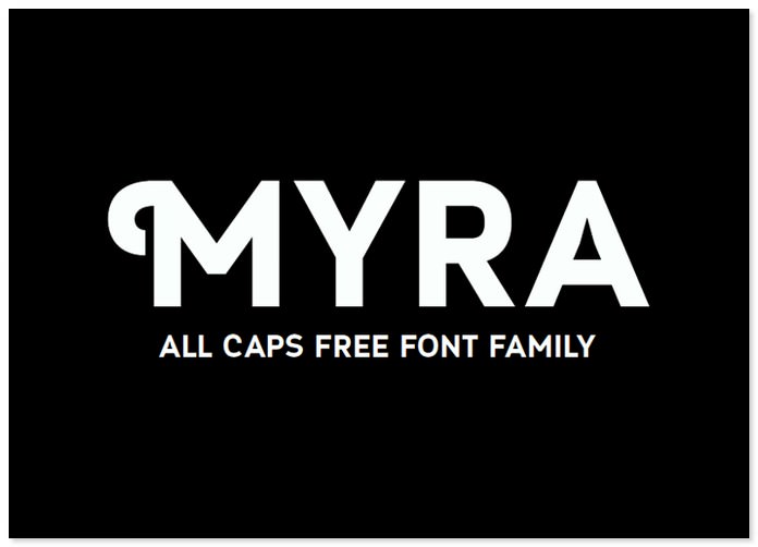 Myra Free Font