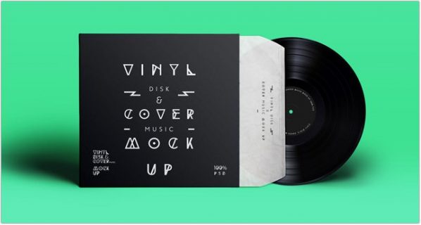 Download 30+ Cool Vinyl Mockups PSD Templates 2020 - Templatefor