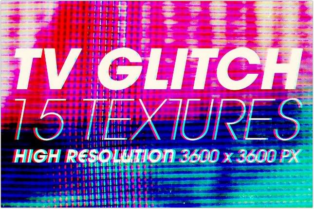 TV Glitch Texture