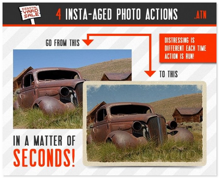 4 Insta-aged Photo Actions