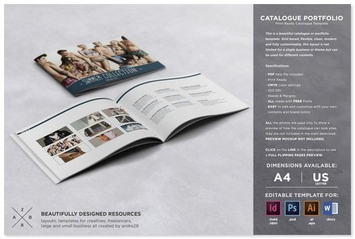 Catalogue Portfolio Template