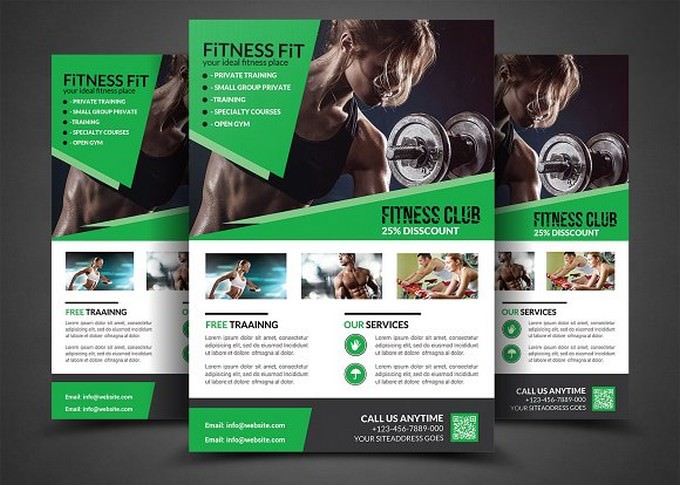 Fitness Flyer - Gym Flyer Templates